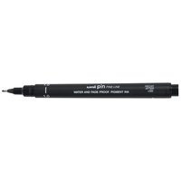 Fineliner Uni-ball Pin 1mm zwart