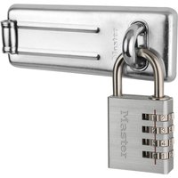 Hangslot MasterLock overval + aluminium 40mm