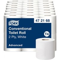 Toiletpapier Tork T4 Advanced 2-laags 400 vel wit 472168