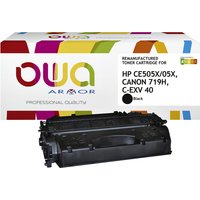 Tonercartridge OWA alternatief tbv HP CE505X zwart
