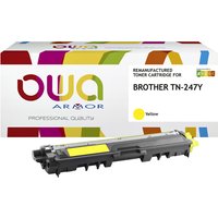 Toner OWA alternatief tbv Brother TN-247Y geel