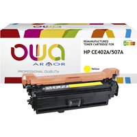 Tonercartridge OWA alternatief tbv HP CE402A geel
