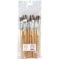 Kwast Qrea synthetisch set à 11 breedtes