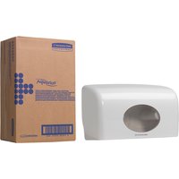 Toiletpapierdispenser Kimberly Clark Aquarius duo wit 6992