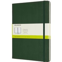 Notitieboek Moleskine XL 190x250mm blanco hard cover myrtle green
