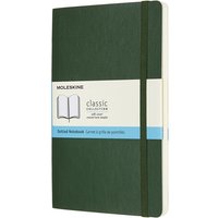 Notitieboek Moleskine large 130x210mm dots soft cover myrtle green