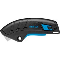 Veiligheidsmes Martor Secupro Merak rechthoekig 9mm zwart