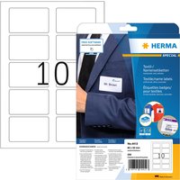 Naambadge etiket HERMA 4412 80x50mm verwijderbaar wit 250 stuks