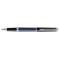 Rollerpen Waterman Hémisphère Colour Blocking black en blue CT fijn