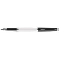 Vulpen Waterman Hémisphère Colour Blocking black en white CT medium
