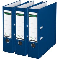 Ordner Leitz 180° 1010 A4 80 mm 3 stuks blauw