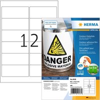 Etiket HERMA 9538 99.1x42.3mm weerbestendig wit 480 stuks