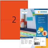 Etiket HERMA 4567 199.5x143.5mm rood 200 stuks