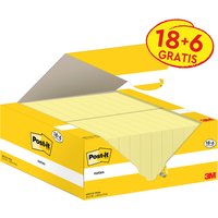 Memoblok 3M Post-it 653-CY 38x51mm geel voordeelpak