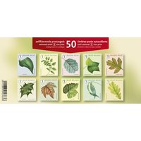 Postzegel Belgie Waarde 1 zelfklevend non-prior 5x10 stuks