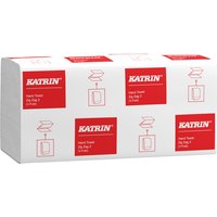 Handdoek Katrin z-vouw 2-laags 244x230mm 20x200 vel wit 35588
