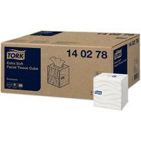 Facial tissues Tork Premium kubus 2-laags 100 vel wit 140278