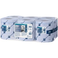 Poetspapier Tork M4 Reflex Plus Advanced 2-laags 450 vel blauw 473391