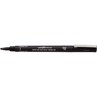 Fineliner Uni-ball Pin beitelpunt 3mm zwart