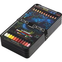 Kleurpotloden Posca assorti set à 36 stuks