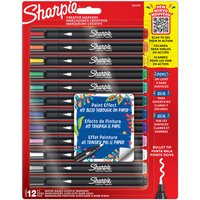 Creatieve marker Sharpie assorti blister à 12 stuks