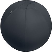 Actieve zitbal Leitz Ergo 75cm anti-rol donkergrijs