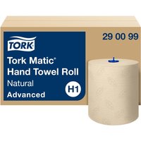 Handdoekrol Tork H1 Matic Advanced 2-laags 150m naturel 290099