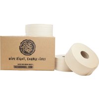 Toiletpapier The Good Roll jumbo klein bamboe 2-laags 18x180m naturel