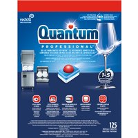 Vaatwastabletten Quantum Pro All-in-one 125 stuks