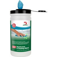 Desinfectiedoekjes Dreumex Disinfectant & Cleaning bus 170 stuks blauw