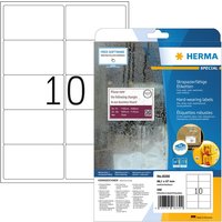 Etiket HERMA 8330 99.1x57mm weerbestendig wit 250 stuks