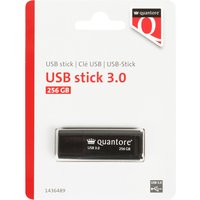 USB stick 3.0 Quantore USB-A 256GB zwart