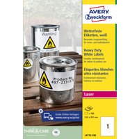 Etiket Avery L4775-100 210x297mm 100 stuks