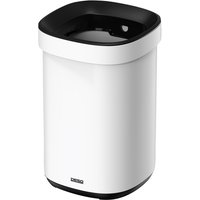 Bureau afvalbak Desq open 20 ltr. metaal wit