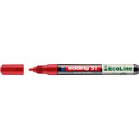 Paintmarker edding 51 EcoLine op waterbasis 1-2mm rood