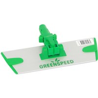 Vlakmopplaat Greenspeed Q-line Velcro 23cm groen