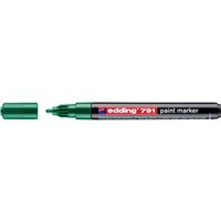 Paintmarker edding 791 op alcoholbasis 1-2mm groen