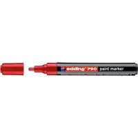 Paintmarker edding 790 op alcoholbasis 2-3mm rood