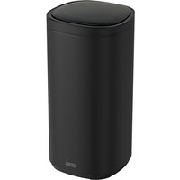 Afvalbak Desq Sensor 50 liter RVS zwart