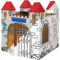 Kartonnen Kasteel XL Bankers Box Play inkleurbaar