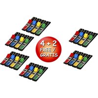 Indextabs Post-it 6834 11.9x43.1mm 4+2 gratis 35 tabs per dispenser