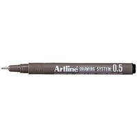 Fineliner Artline technisch 0.05mm zwart