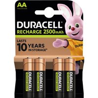 Batterij oplaadbaar Duracell 4x AA 2500mAh Ultra