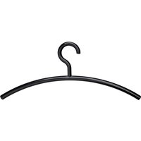 Kledinghanger MAUL acryl 460X190mm zwart 5 stuks