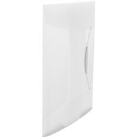 Elastomap Esselte Vivida A4 3 kleppen PP wit