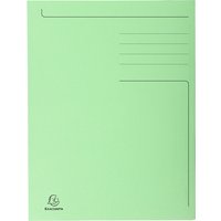 Dossiermap Exacompta Forever A4 3 kleppen 280gr groen