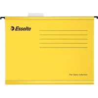 Hangmap Esselte Classic folio V-bodem 382x240mm geel