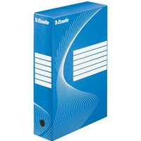 Archiefdoos Esselte Boxycolor 80mm 352x250mm blauw