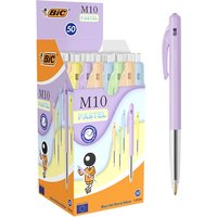 Balpen Bic M10 Colors Pastel Colors medium assorti