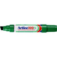 Viltstift Artline 100 schuin 7.5-12mm groen